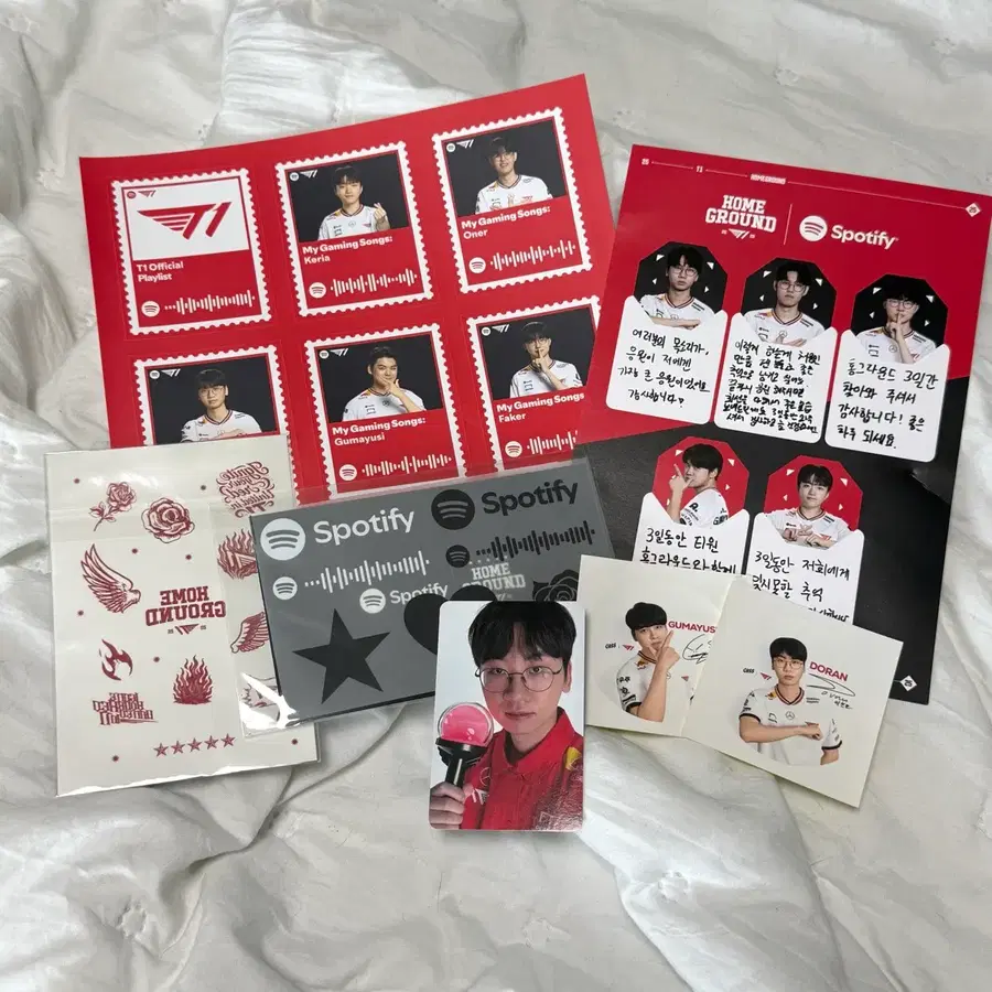 티원 t1 도란 홈그 포카 포토카드