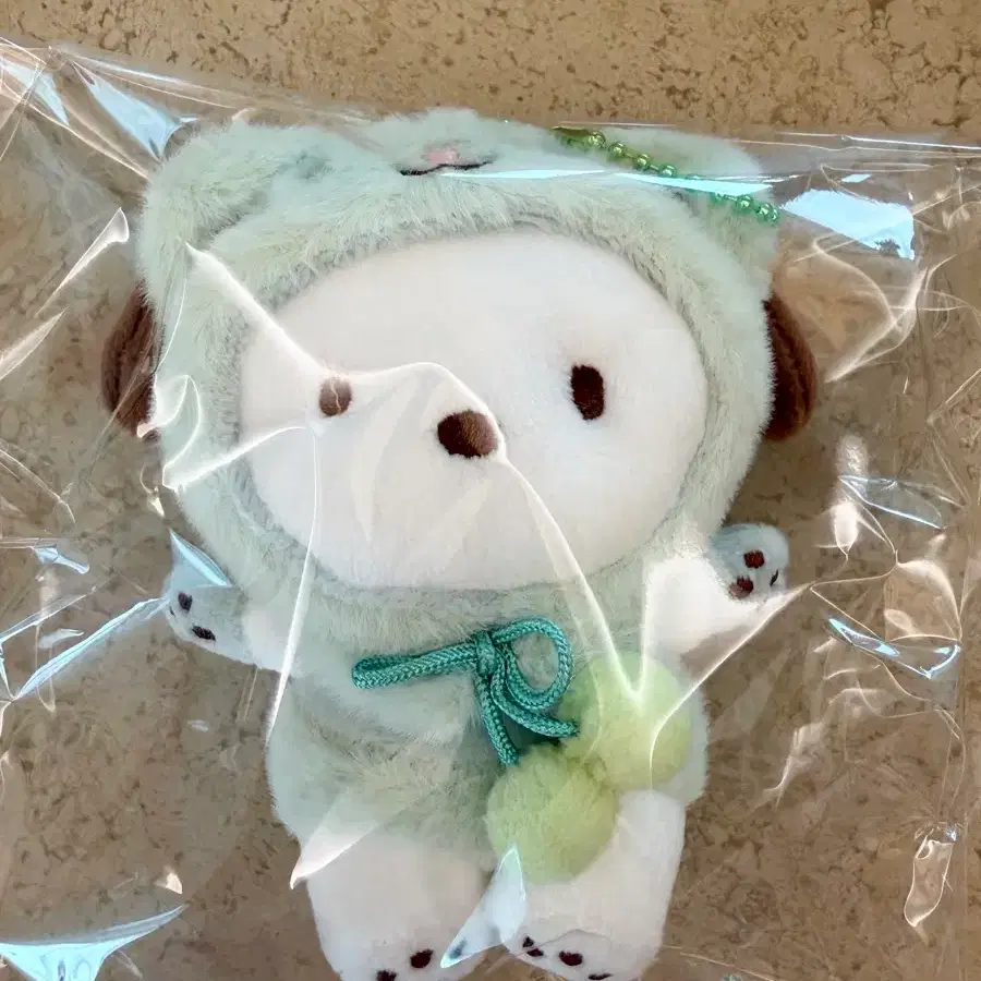 새상품)산리오 정품 포차코 고양이 코스튬 키링