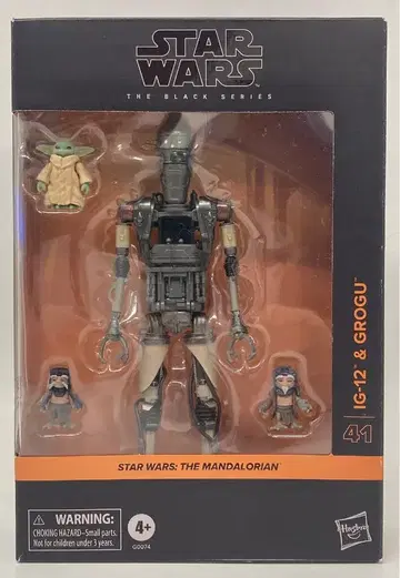 HASBRO 41 / THE BLACK IG-12 & GROGU