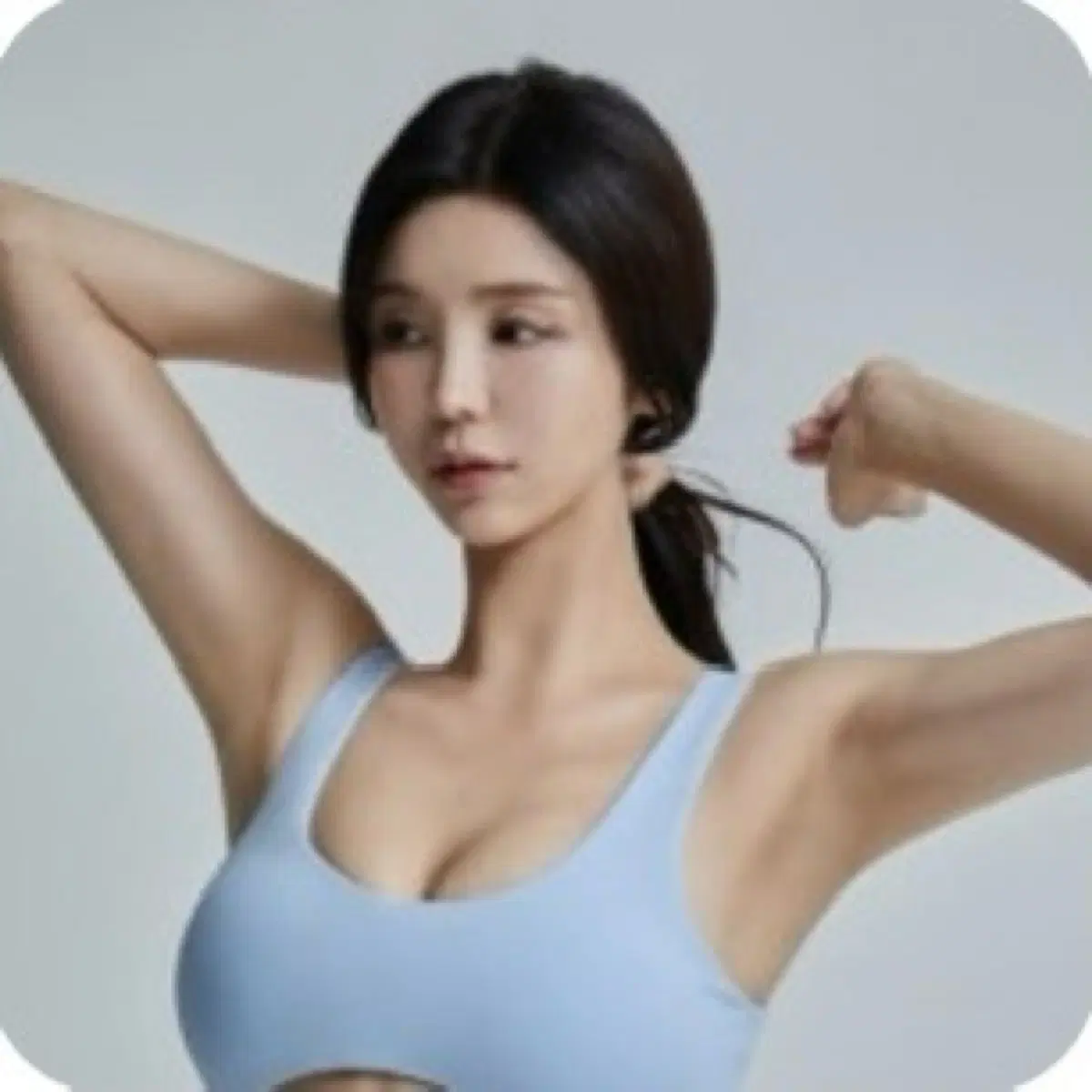 [새상품] 몽피치 구르미 고탄력 U라인 브라탑 브라운