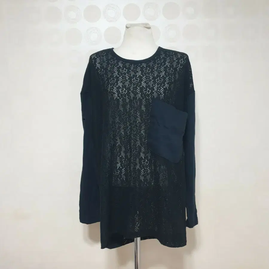코데즈컴바인 블랙티셔츠77 티셔츠77 레이스티셔츠77