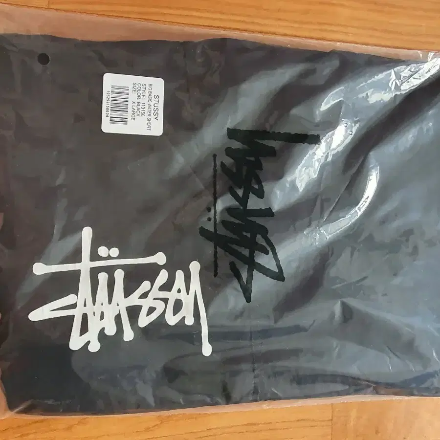 스투시 반바지 블랙 XL