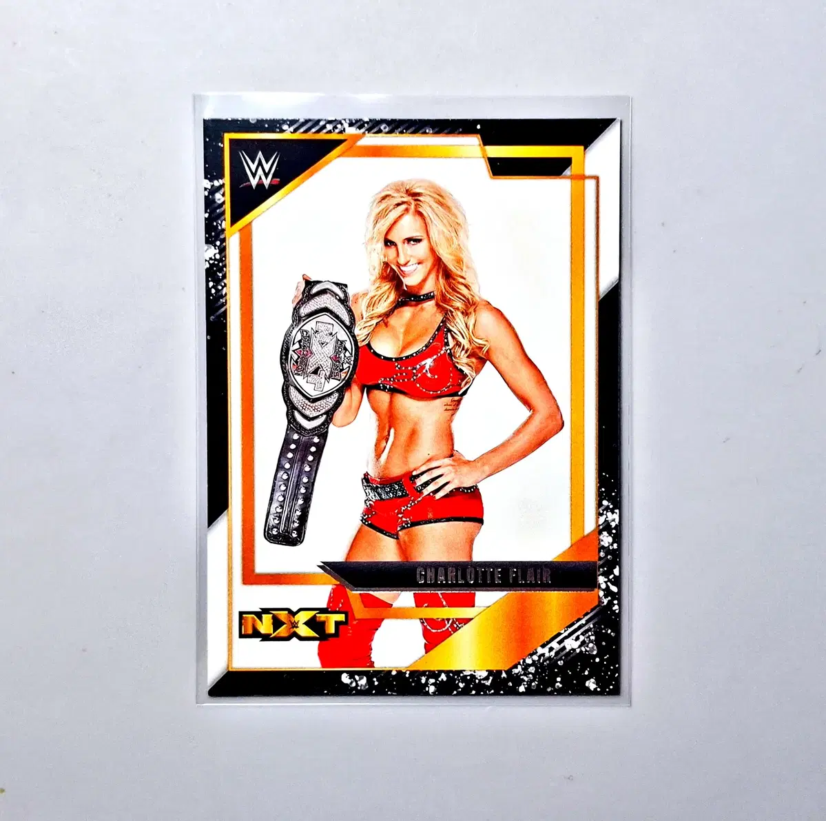 WWE 샬럿 플레어 NXT시절 블랙카드 파니니 NXT 2.0