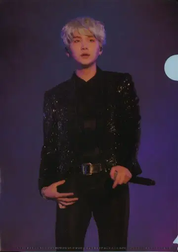BTS THE WINGS TOUR IN JAPAN -SPECIAL EDITION- at KYOCERA DOME SUGA 미니 클리어 파일
