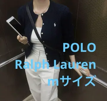 세일 Polo 폴로 랄프로렌 케이블 가디건 니트 스웨터 네이비