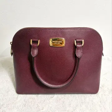 MICHAEL KORS 핸드백 보스턴형 와인 레드