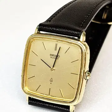 [가동품] SEIKO 샤리오 7820-5430 골드 다이얼 빈티지
