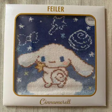 [ 미사용 ] 페이러 FEILER 시나모롤 산리오 콜라보 손수건