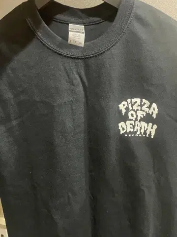 PIZZA OF DEATH RECORDS 티셔츠 Ken yokoyama