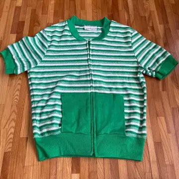 80s 빈티지 usa 반팔 가디건 티셔츠