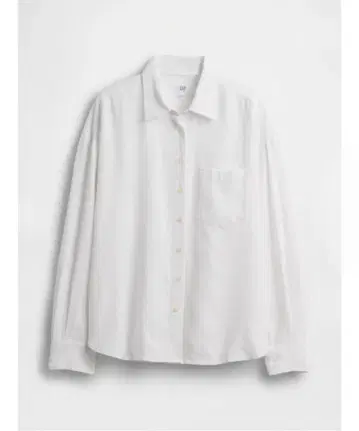 GAP 화이트 긴팔 셔츠 택 포함 미사용 새상품 ( 정가 7990엔 )