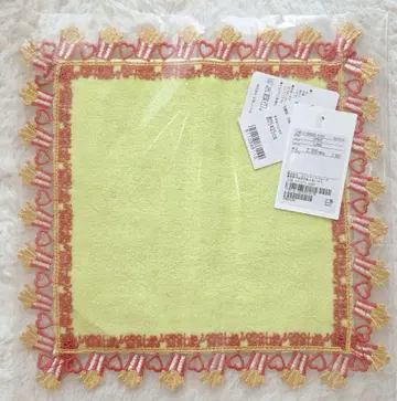 UNITED ARROWS 긴자와 레이스 감자 손수건 약 25 x 25cm