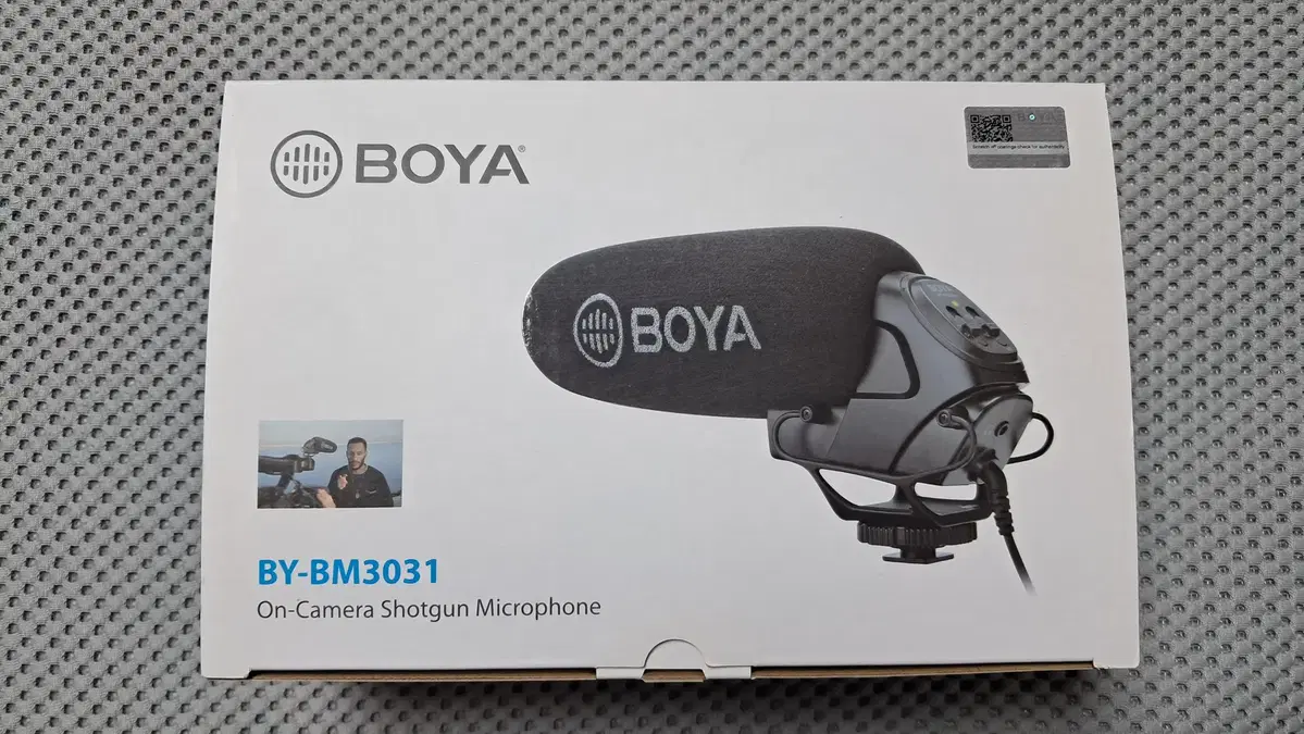 BOYA BY-BM3031 샷건 마이크로폰