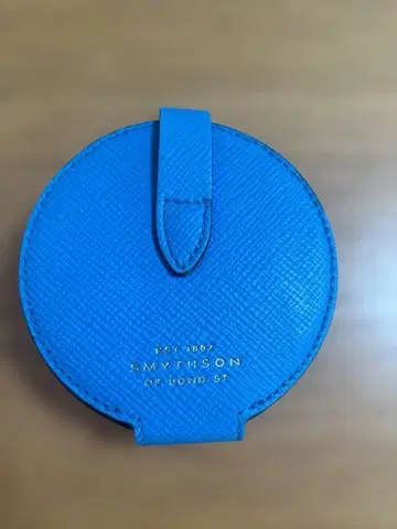 Smythson 코인 케이스 블루