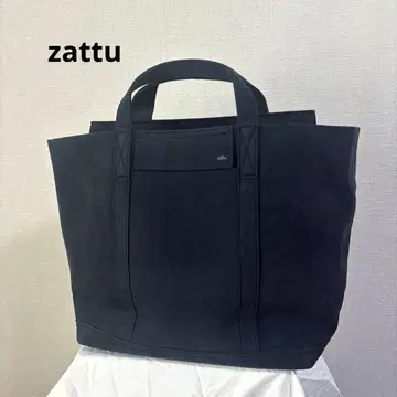 zattu NEPPA 토트백 극세사 하자품 가방 블랙