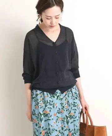IENA 시어 뉴앙스 가디건