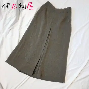이타리야 롱 스커트 슬릿