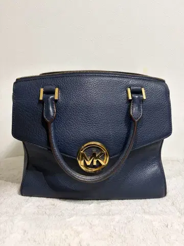 MICHAEL KORS 핸드백 네이비 가죽