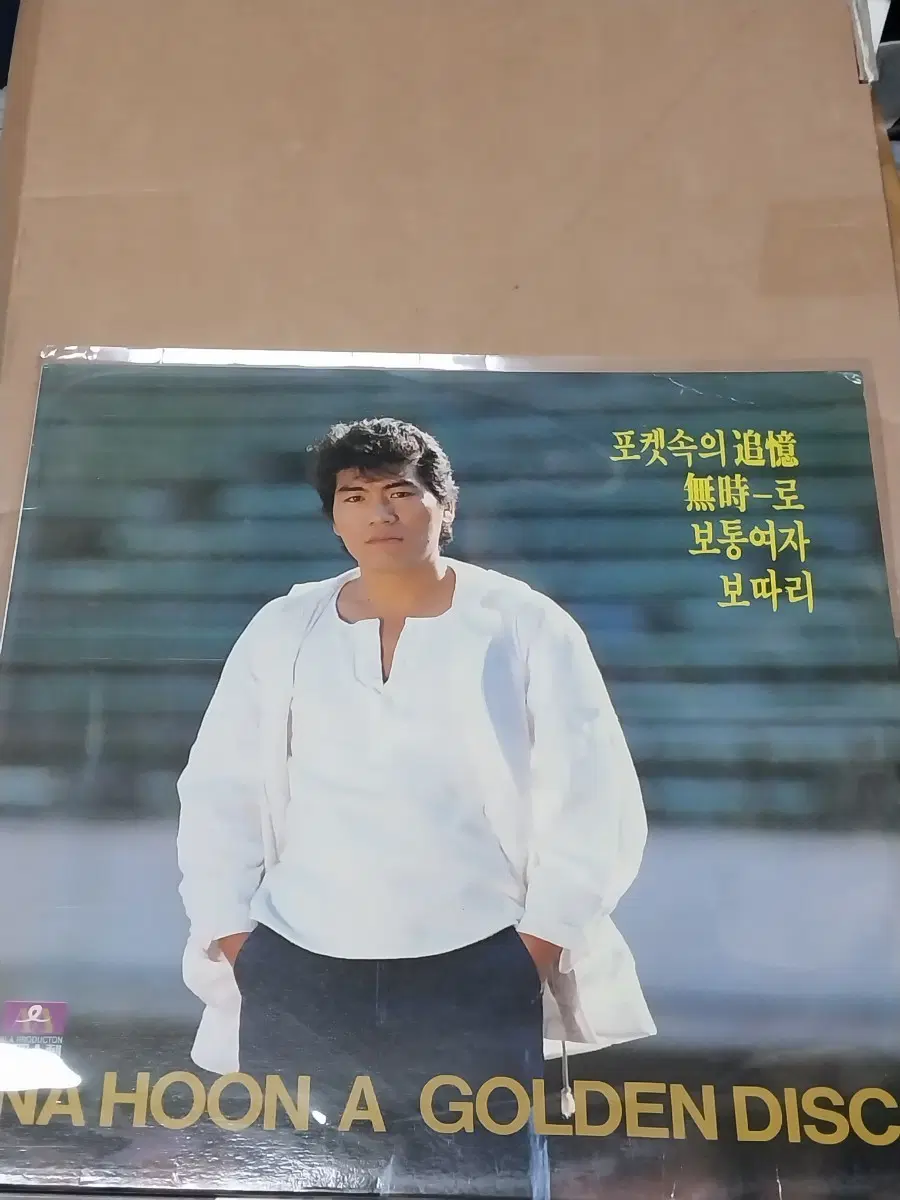 남진 포켓속의 추억 LP 골든디스크