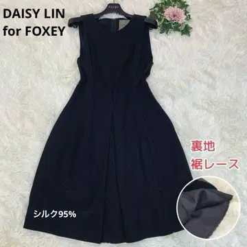 DAISY LIN [ 실크 95% 맨해튼 드레스/원피스 ] FOXEY