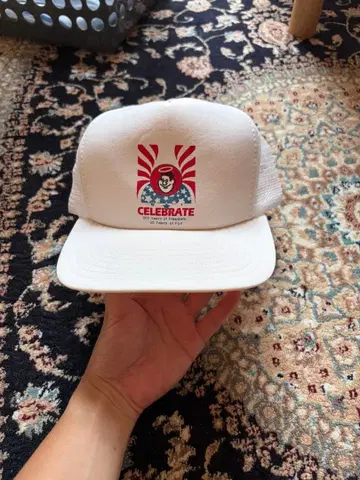 화이트 메쉬 캡 트래커 캡 sportcap