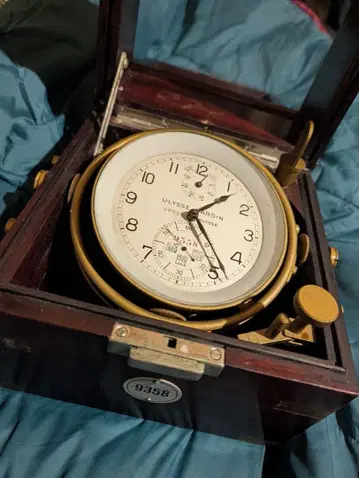 율리스 나르단 Ulysse Nardin 마린 크로노미터 작동품