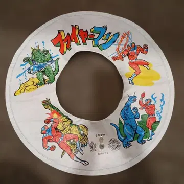 미사용 당시물 츠부라야 프로덕션 쇼와 레트로 파이어맨 튜브 55cm 레트로