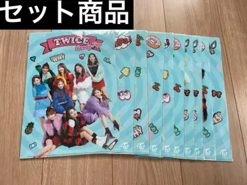 TWICE CANDYPOP 클리어 파일 10장 세트