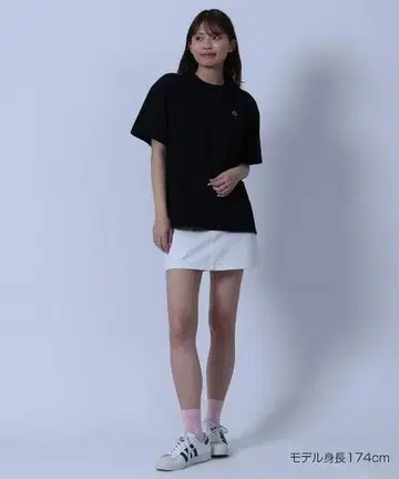 택 포함 새상품 MARY QUANT 데이지 패치 데님 미니 스커트
