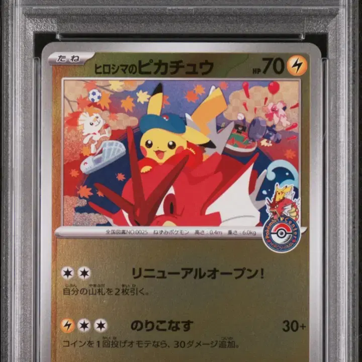 포켓몬카드 히로시마 피카츄 psa 10