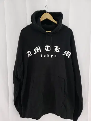 아마츠카미 TOKYO 후드티 남성용 블랙