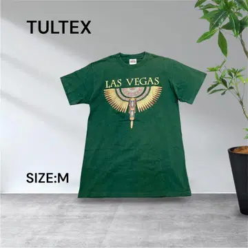3195 TULTEX LAS VEGAS 90'S 프린트 티셔츠 M