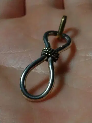 silver950 brass ORBIT 2mm 펜던트 탑