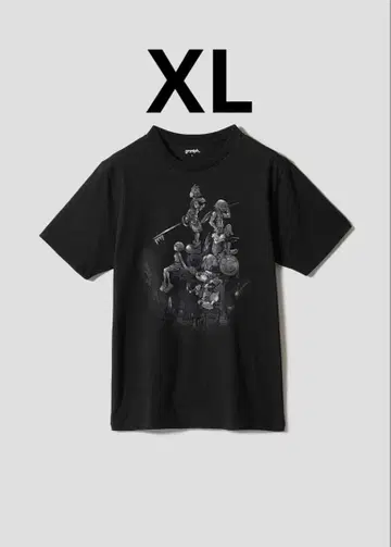 킹덤 하츠 그라니프 티셔츠 블랙