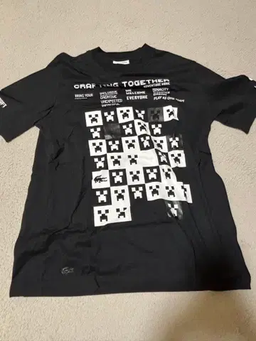 LACOSTE 라코스테 Minecraft 티셔츠