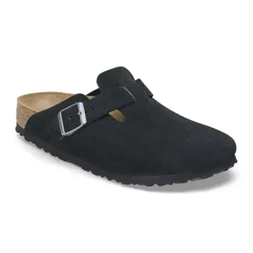 BIRKENSTOCK Boston 스웨이드 블랙 41