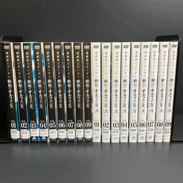 기동전사 건담 철혈의 오펀스 시즌 1+2 렌탈 DVD 애니메이션
