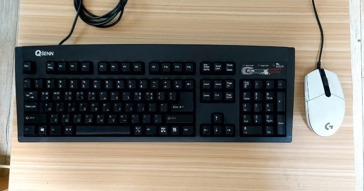 구형 DT35 블랙 키보드 , 로지텍 G102 화이트 1세대 팝니다