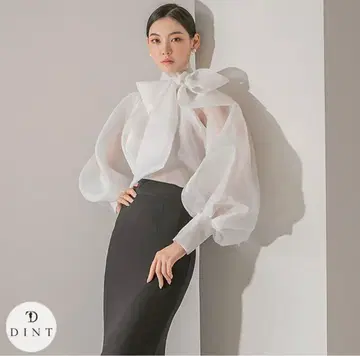 [ 마이 데몬 ] 김유정 착용 리본 블라우스