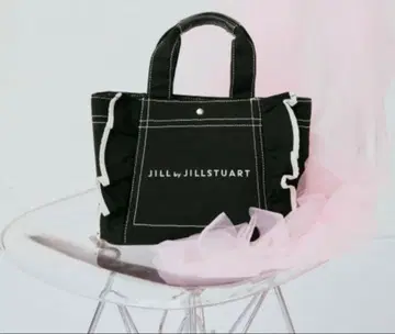 JILL by JILL STUART 프릴 토트백 스몰 블랙