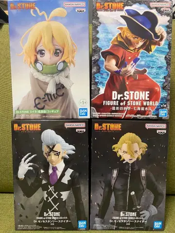Dr.STONE 피규어 4종 세트