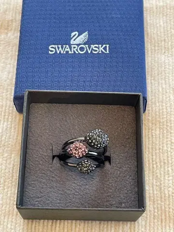 SWAROVSKI 아틀리에 스와로브스키 3연 반지