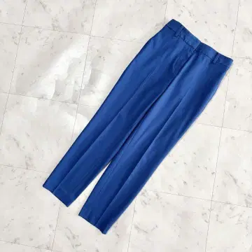 PLST 플라스테 팬츠 린넨 블루 파랑 XS