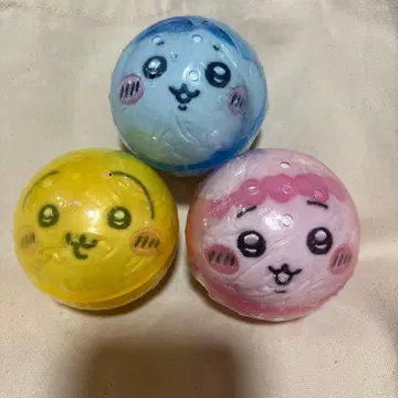 영화 치이카와 인어섬 모찌루 페이스 마스코트 3종 세트