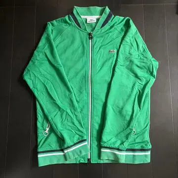 LACOSTE 라코스테 트랙 자켓 저지 그린 사이즈 3 구제 의류