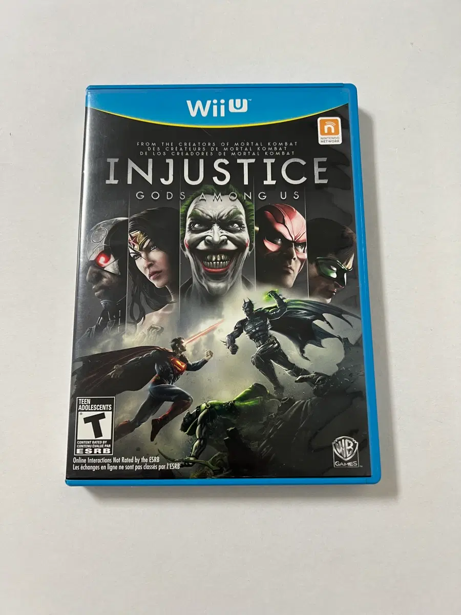 닌텐도 Wii U 인저스티스: 갓즈 어몽 어스 게임 북미판