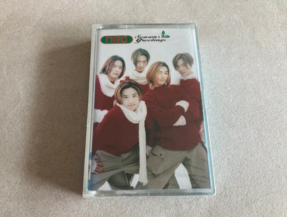 90년대 NRG 엔알지 Season's Greetings 미개봉 카세트테이프