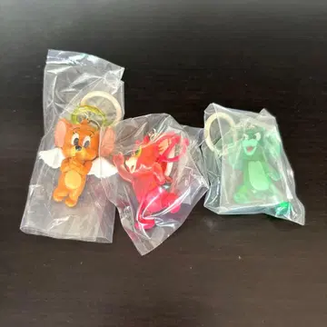 톰과 제리 천사와 악마 메지루시 가챠 3종류 톰제리