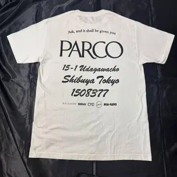 MIN-NANO 민나노 T셔츠 PARCO XL 시부야 파르코 레어