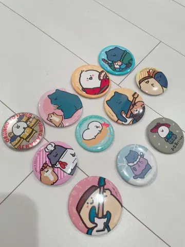 오분구와 함께 캔뱃지 11종 세트